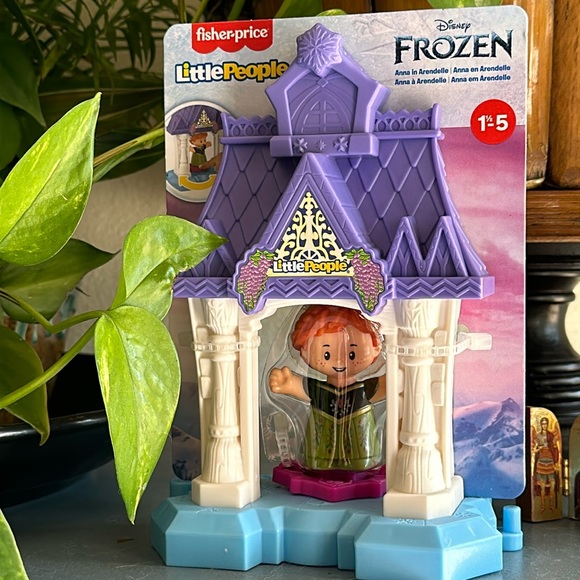 Disney Frozen Anna Arendelle Mattel 2021 Little People New - Picture 1 of 8